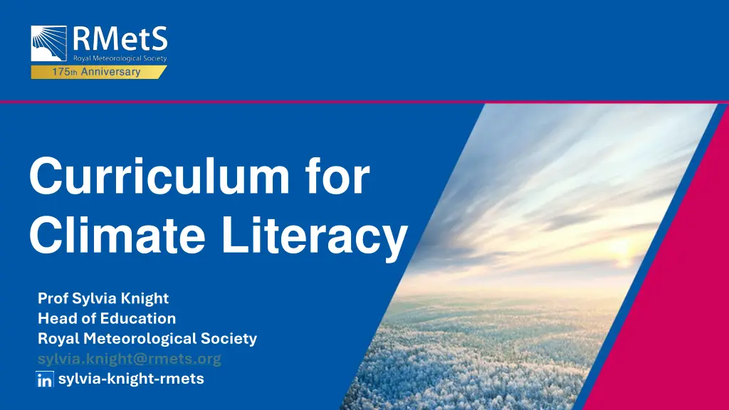 curriculum for climate literacy