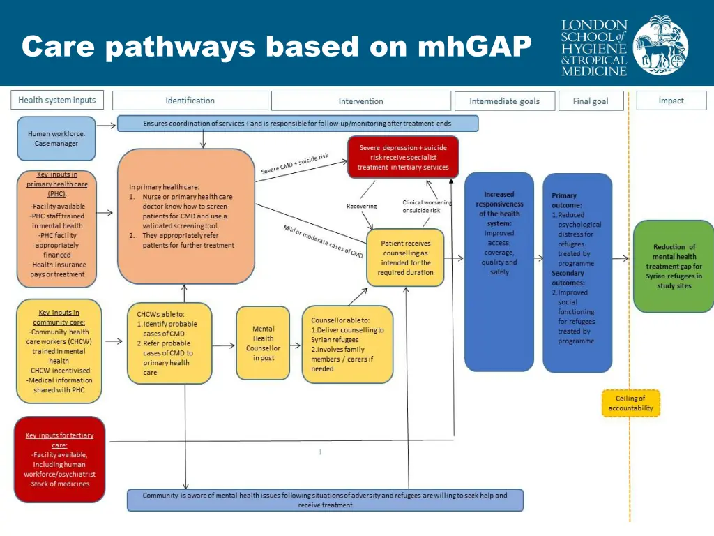 care pathways based on mhgap