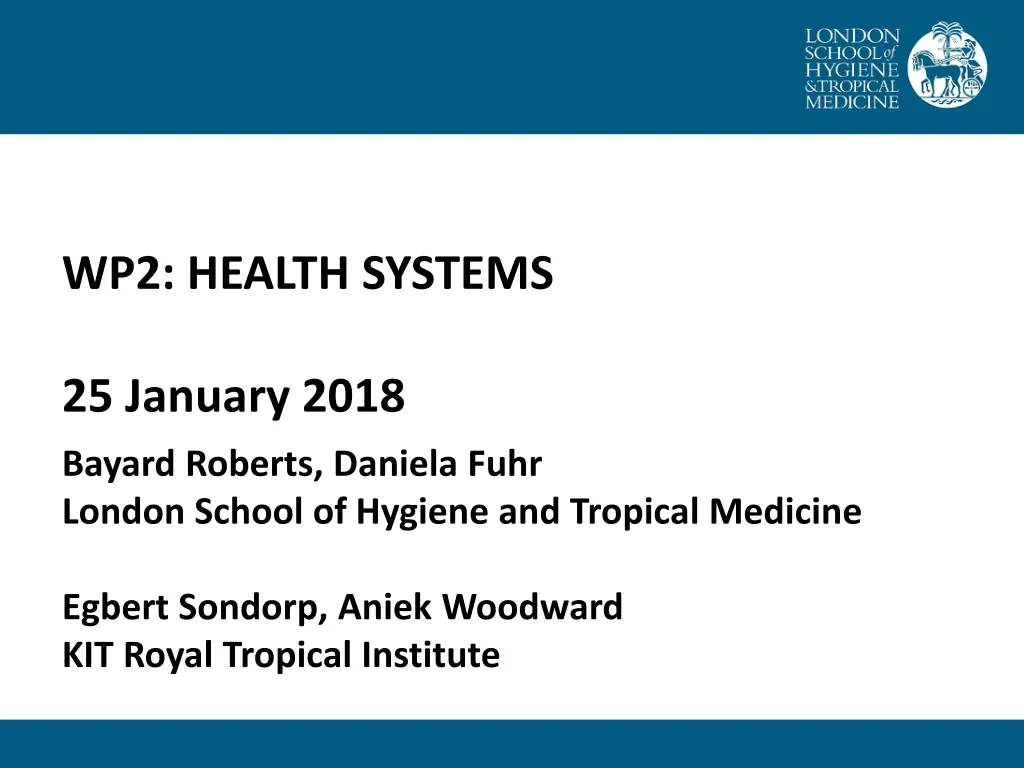 wp2 health systems