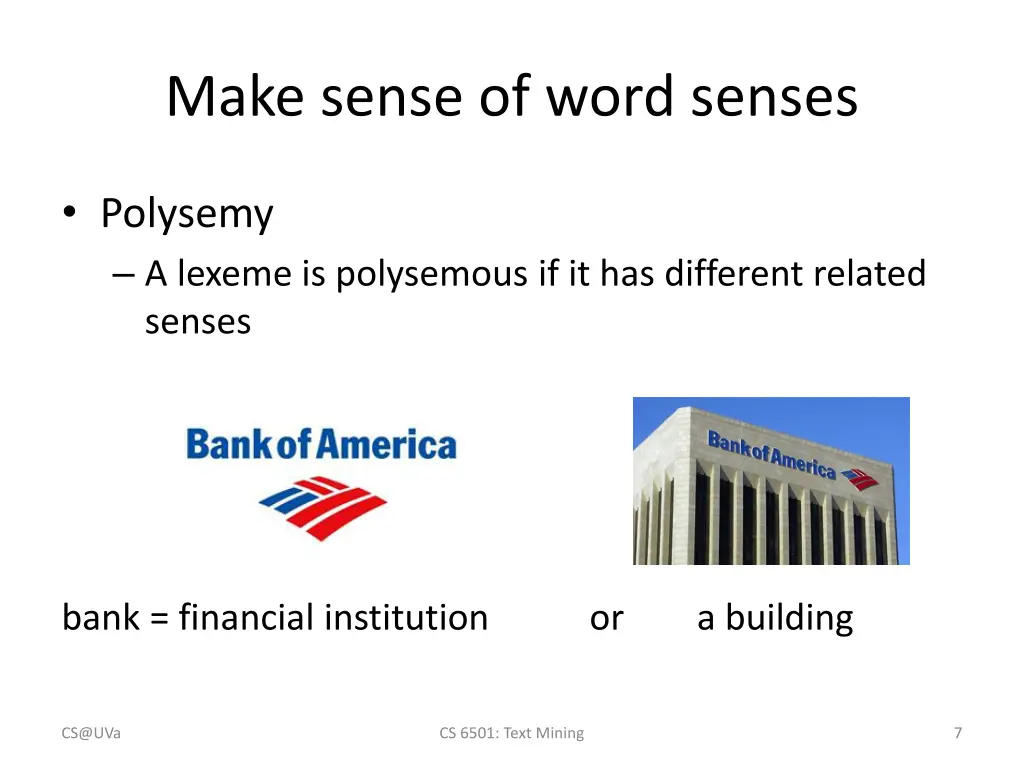 make sense of word senses