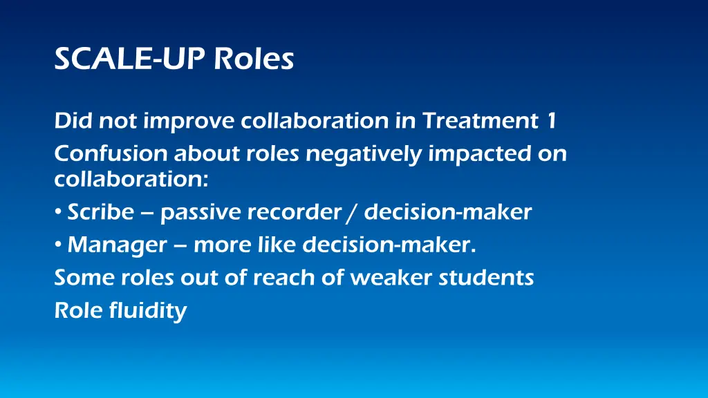 scale up roles 1