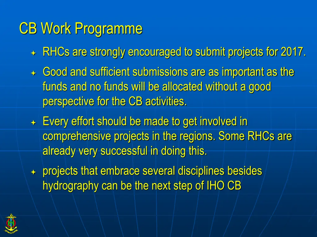 cb work programme 2
