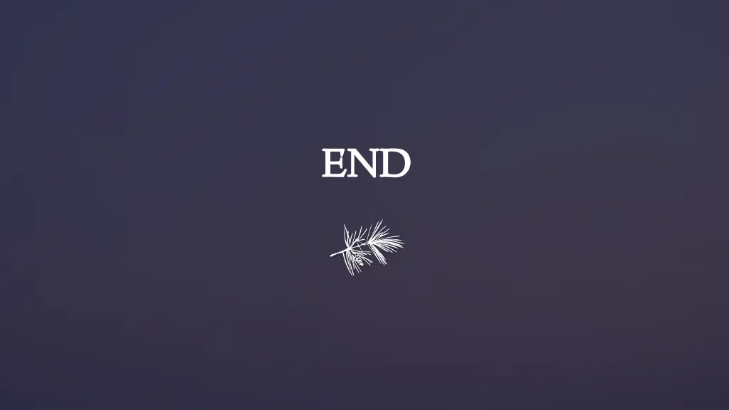 end end