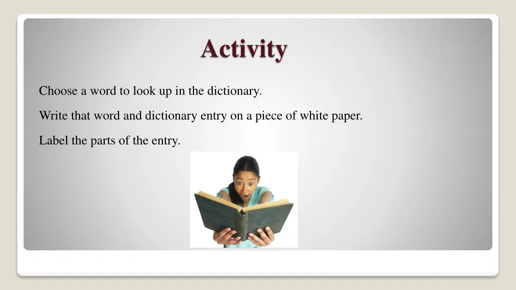 activity