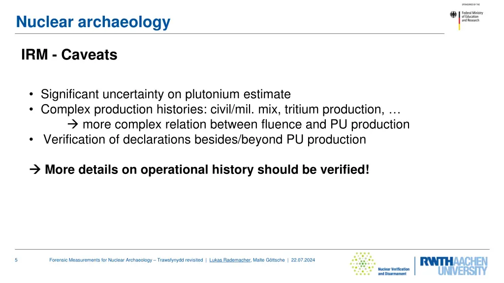 nuclear archaeology 2