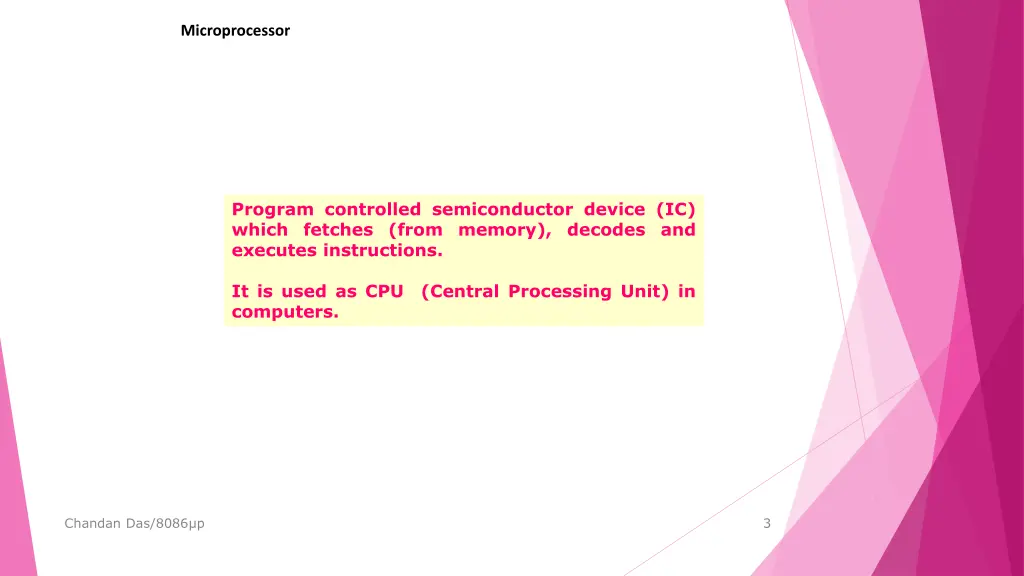 microprocessor