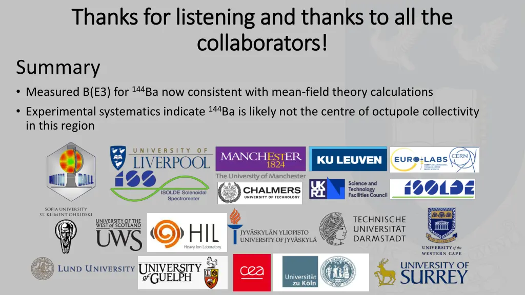 thanks for listening and thanks to all the thanks