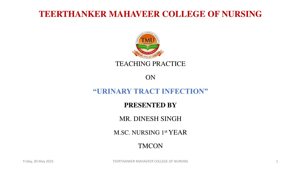 teerthanker mahaveer college of nursing