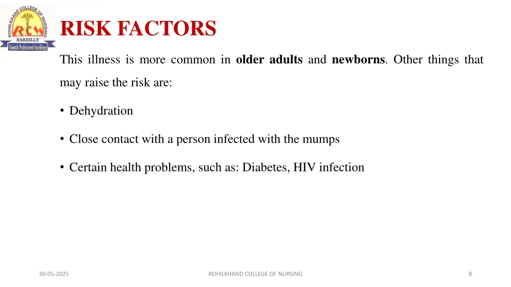 risk factors