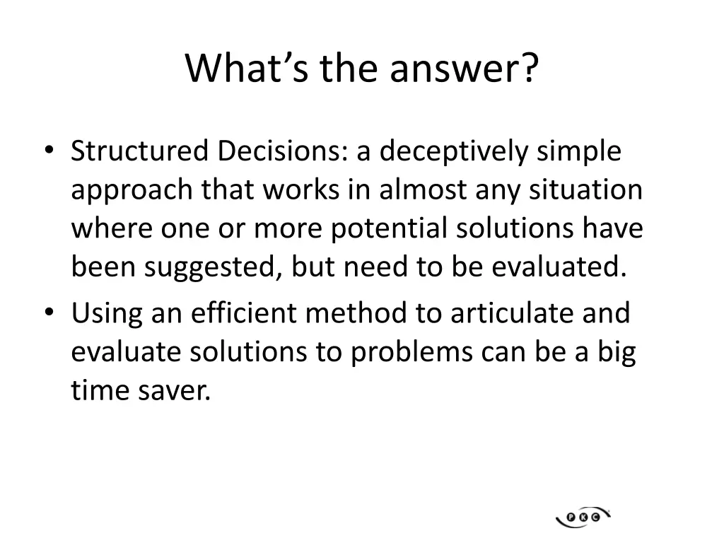 what s the answer