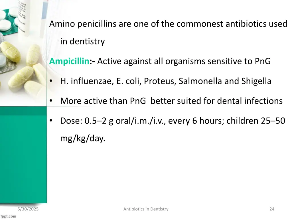 amino penicillins are one of the commonest