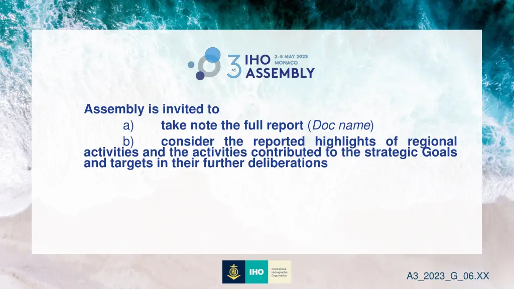 assembly is invited to a b activities