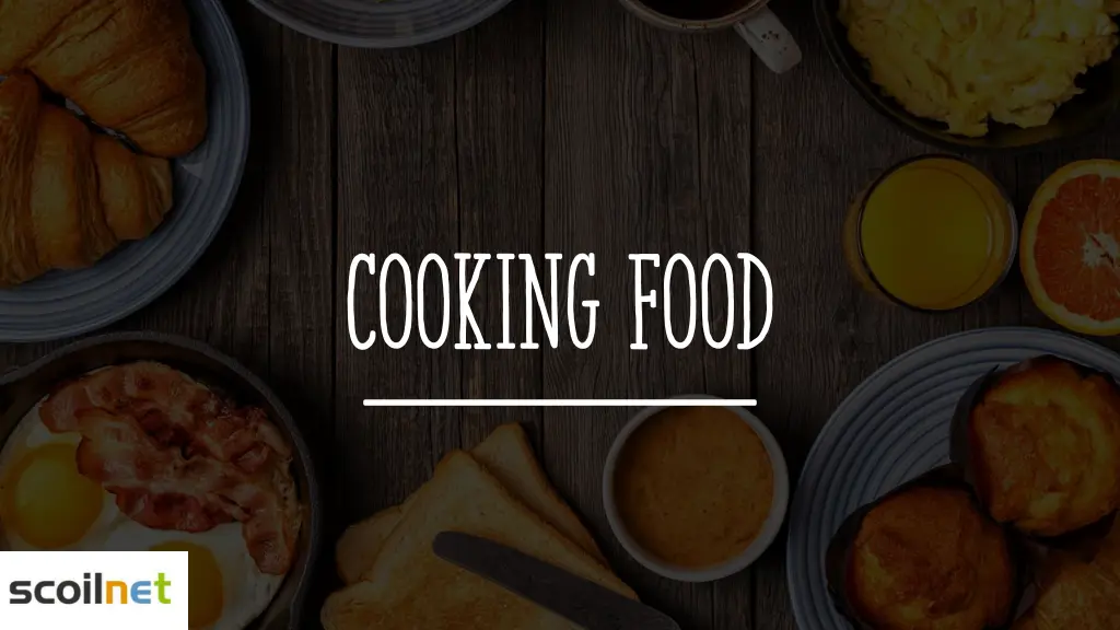 cooking food