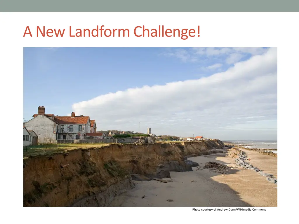 a new landform challenge