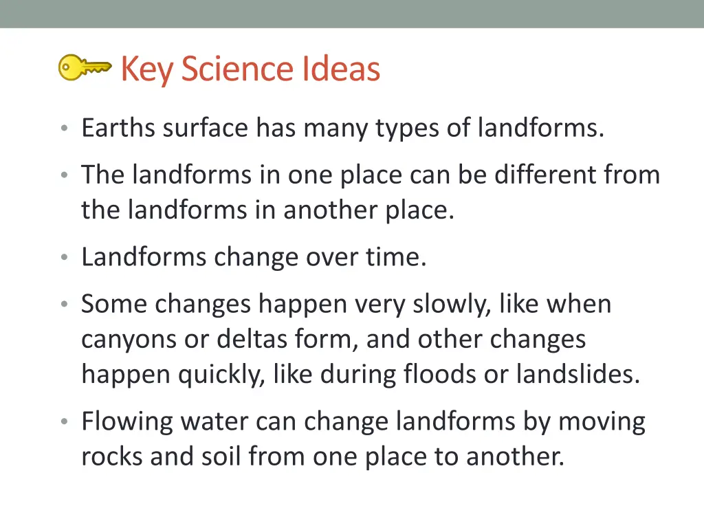 key science ideas 1