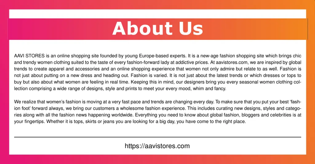 about us