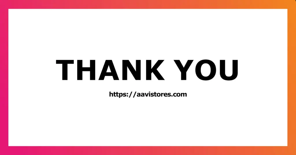 thank you