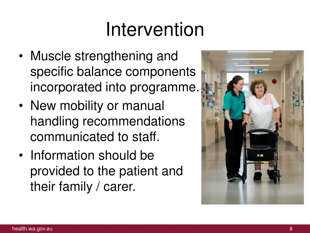 intervention