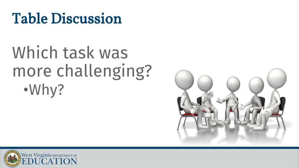 table discussion table discussion