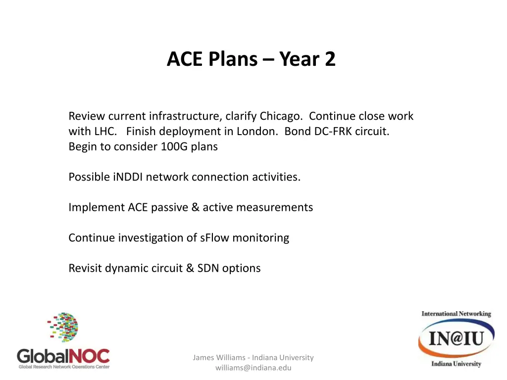 ace plans year 2