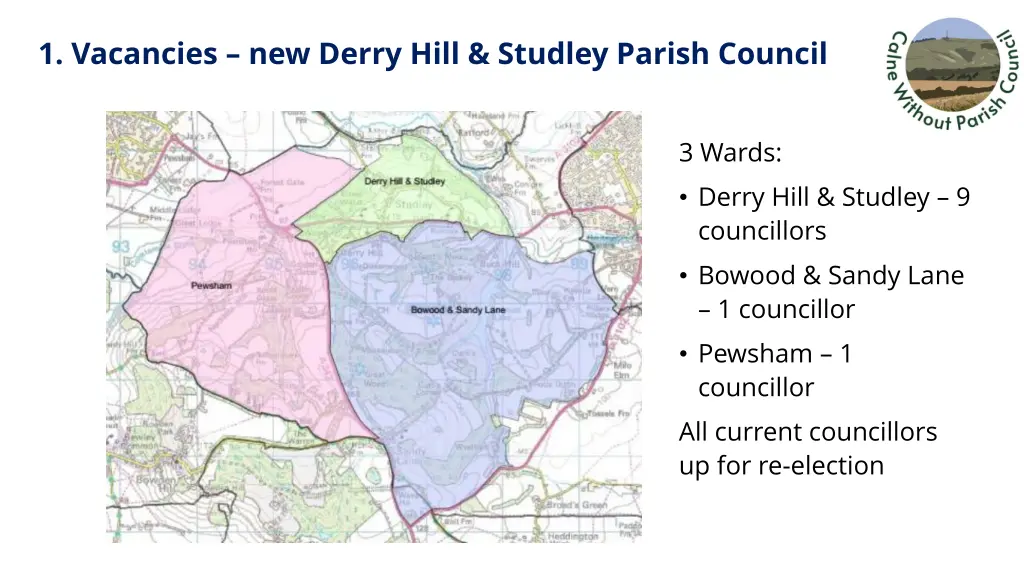 1 vacancies new derry hill studley parish council