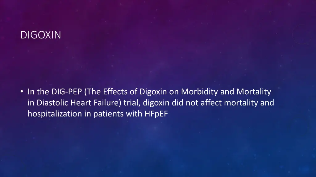 digoxin