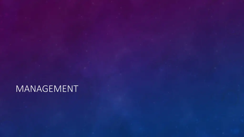 management