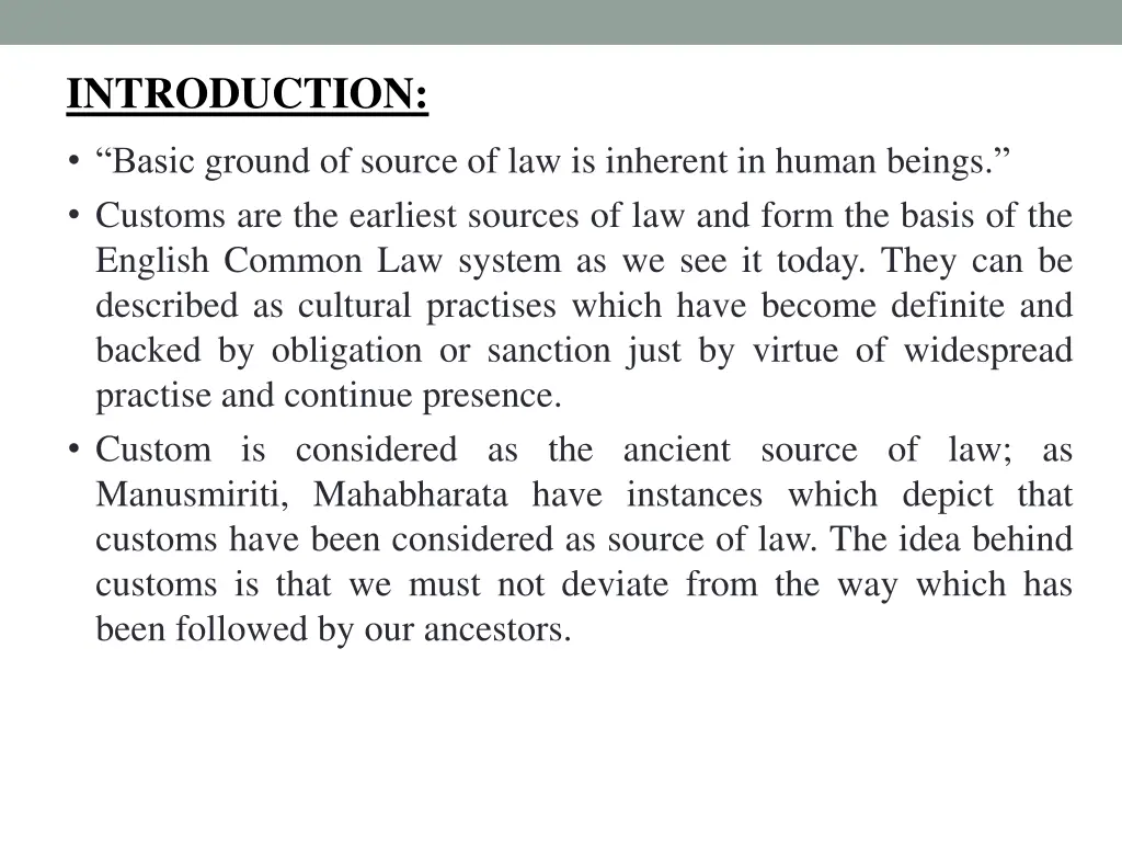 introduction