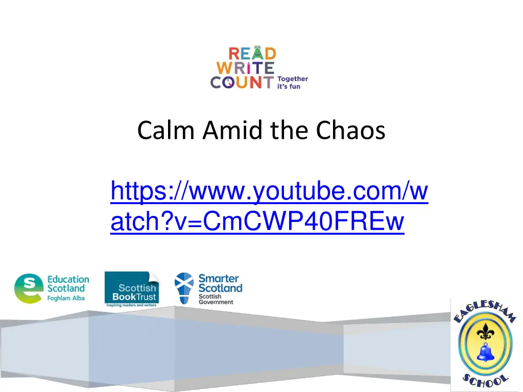 calm amid the chaos