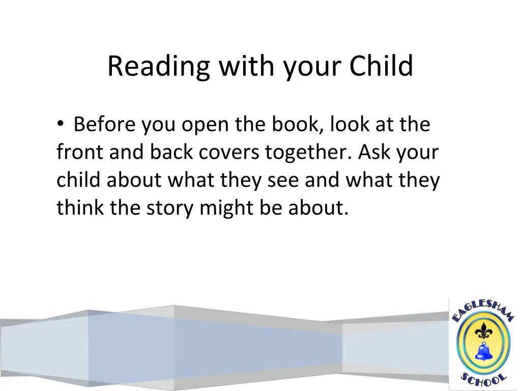 reading with your child