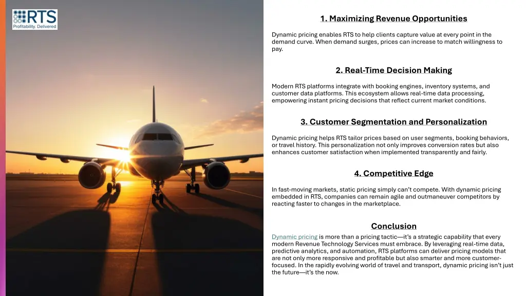 1 maximizing revenue opportunities