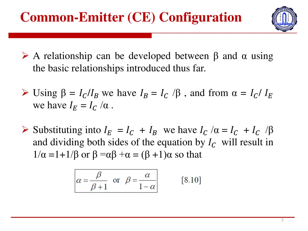 common emitter ce configuration 3