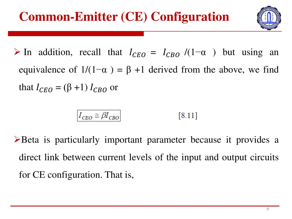common emitter ce configuration 4