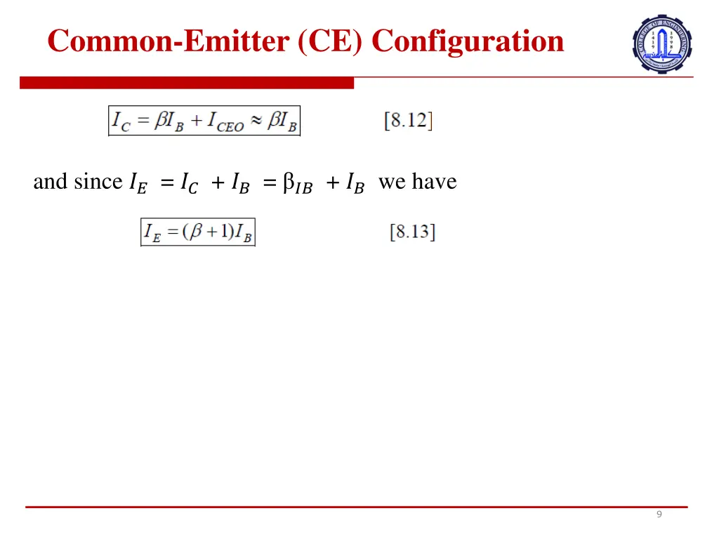 common emitter ce configuration 5