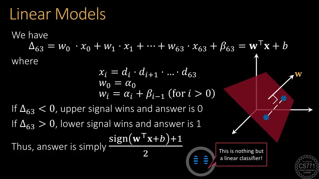 linear models