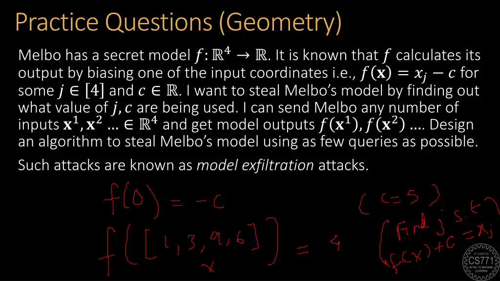 practice questions geometry melbo has a secret