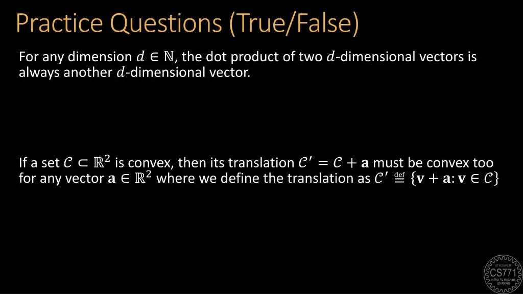 practice questions true false 3