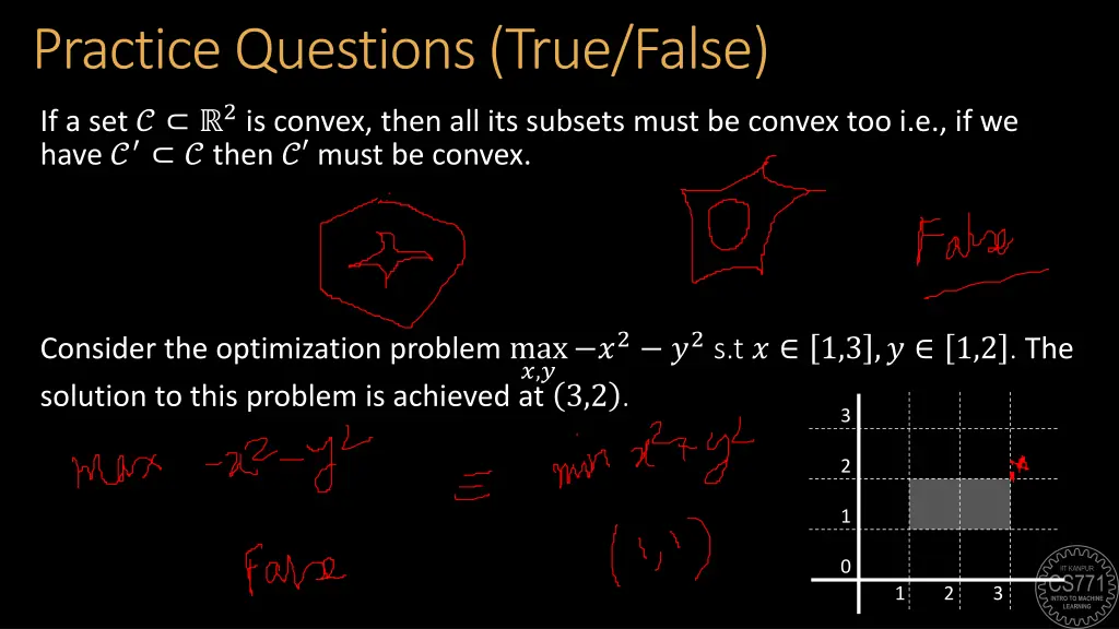 practice questions true false