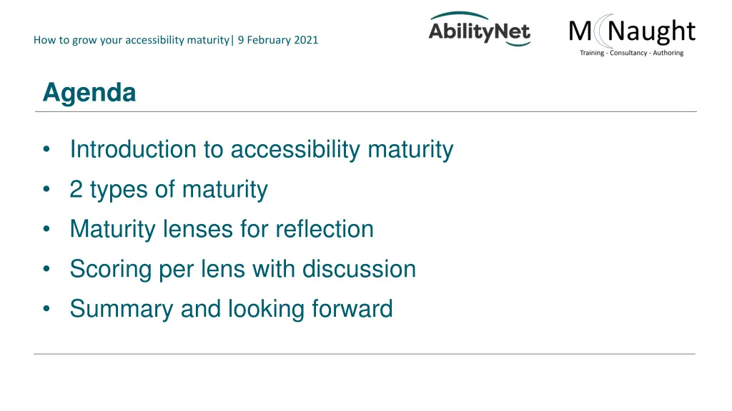 how to grow your accessibility maturity 2