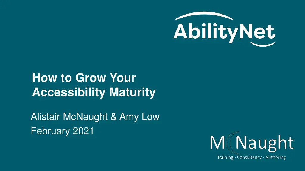 how to grow your accessibility maturity