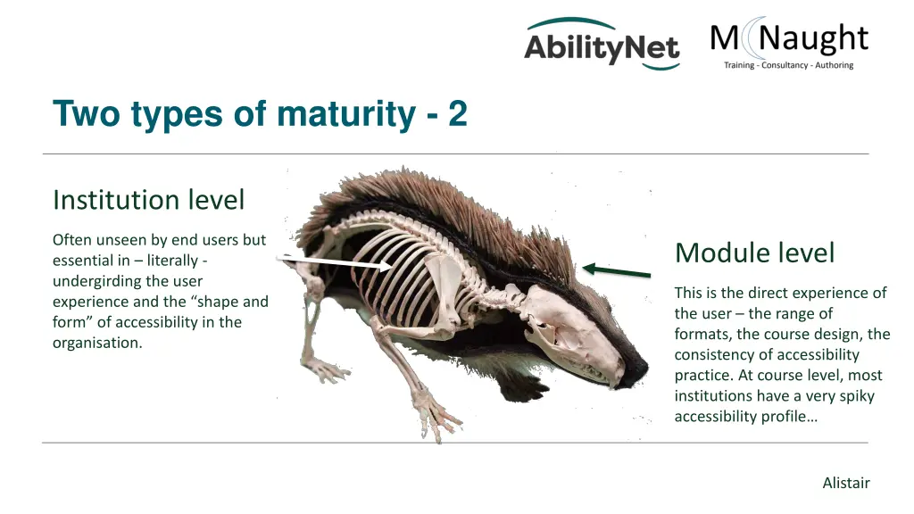 two types of maturity 2