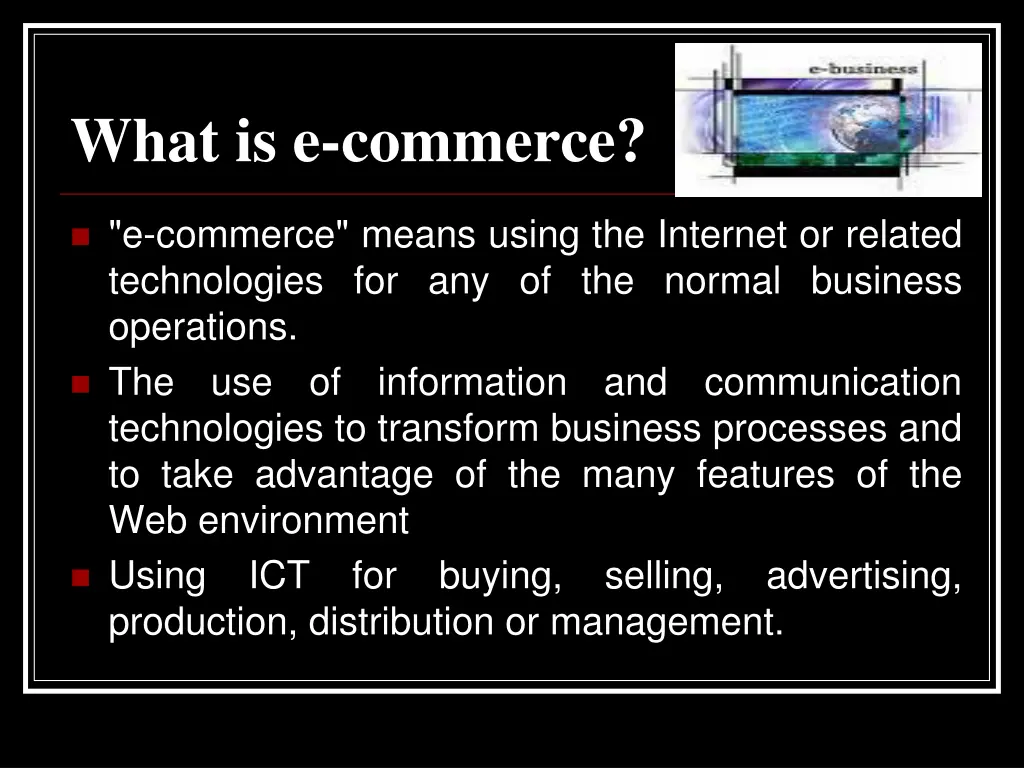 ebusiness