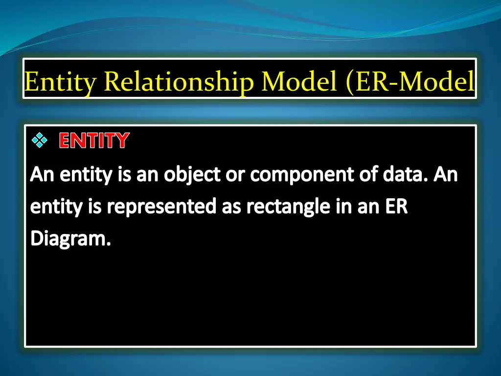 entity relationship model er model 3