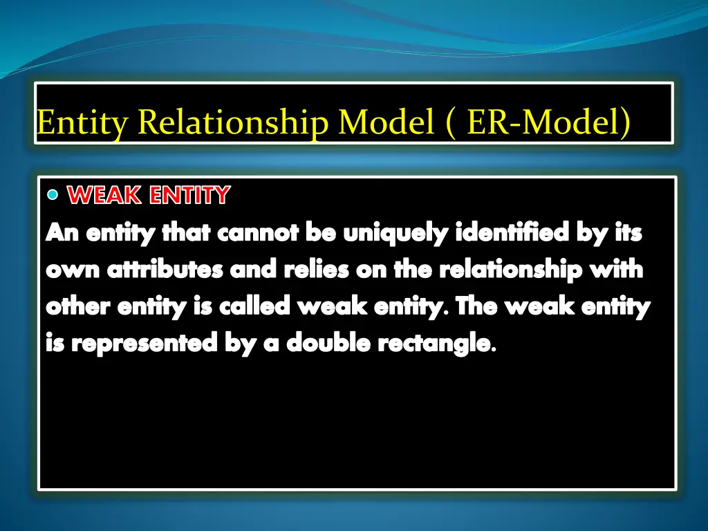 entity relationship model er model 4
