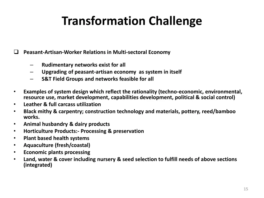 transformation challenge