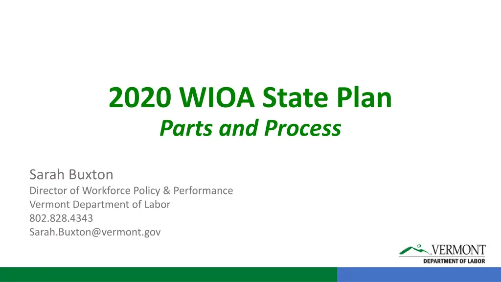 2020 wioa state plan parts and process