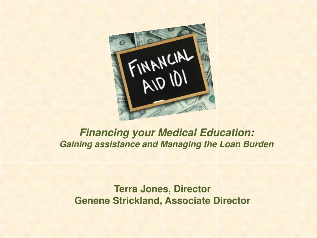 financing your medical education gaining