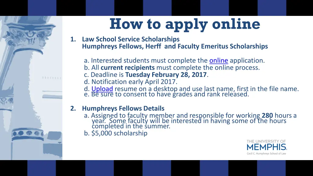 how to apply online 1 law school service