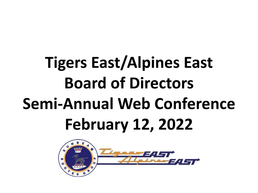 tigers east alpines east board of directors semi
