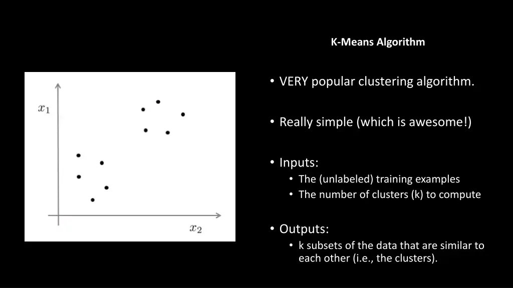 k means algorithm